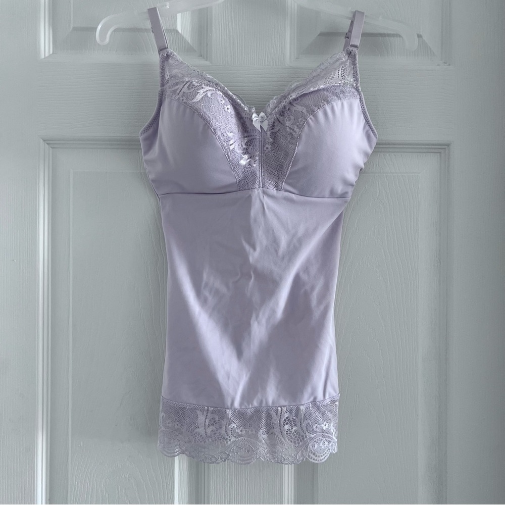 Rhonda Shear Pin-Up Lavender Lace Camisole - New Never Worn No Tag